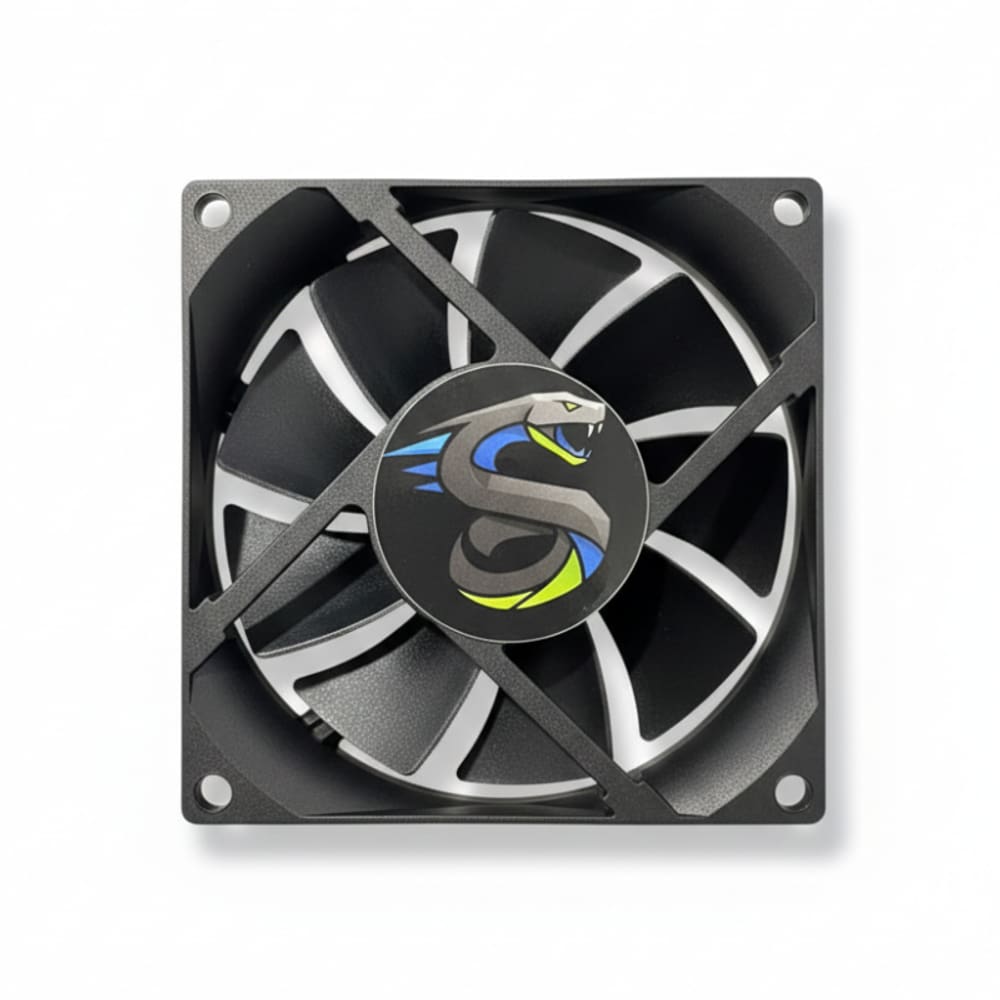 Cooler Fan Snaker Black 80mm 12v Preto - FC9225
