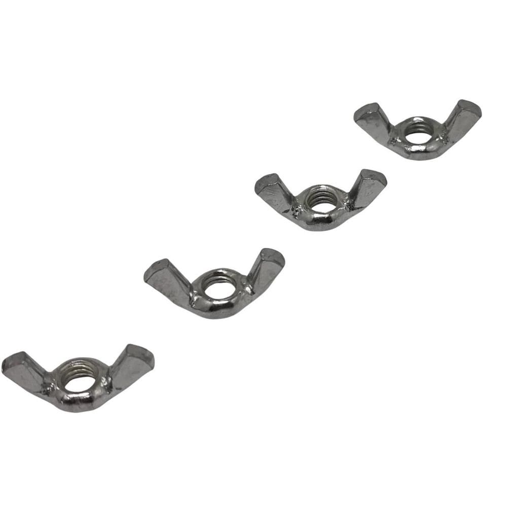 Kit 4 Borboleta Fêmea Simples 6Mm Turbo Aço Resistente