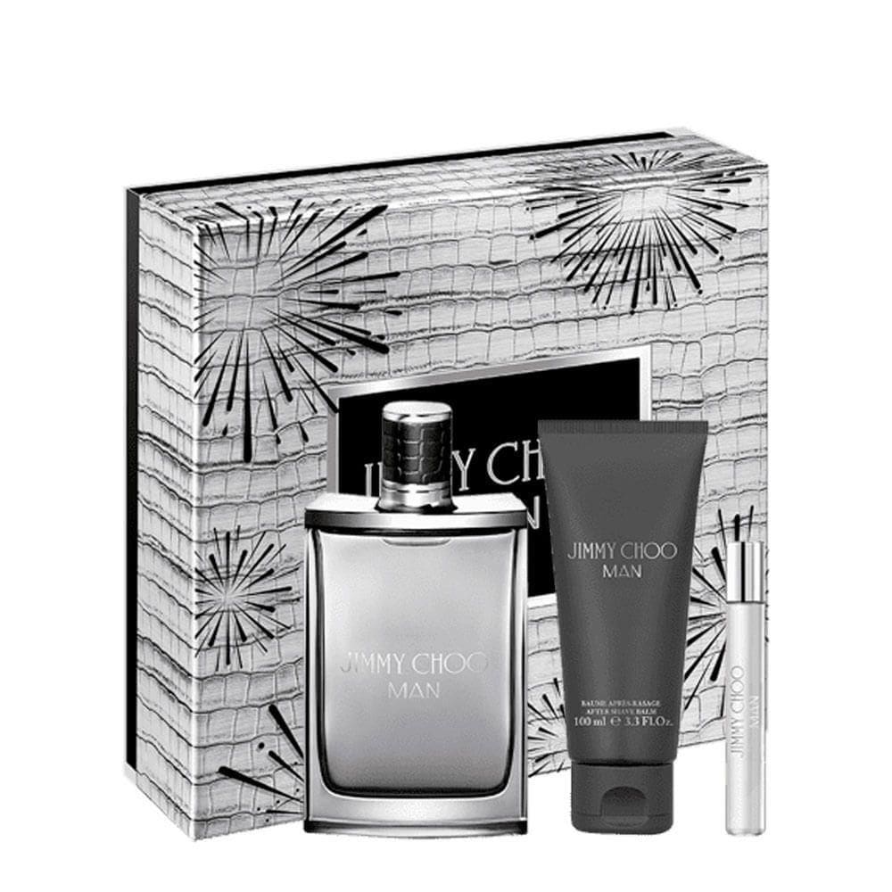 Kit Jimmy Choo Man Masculino - Eau De Toilette 100ml + 7,5ml + Sabonete 100ml