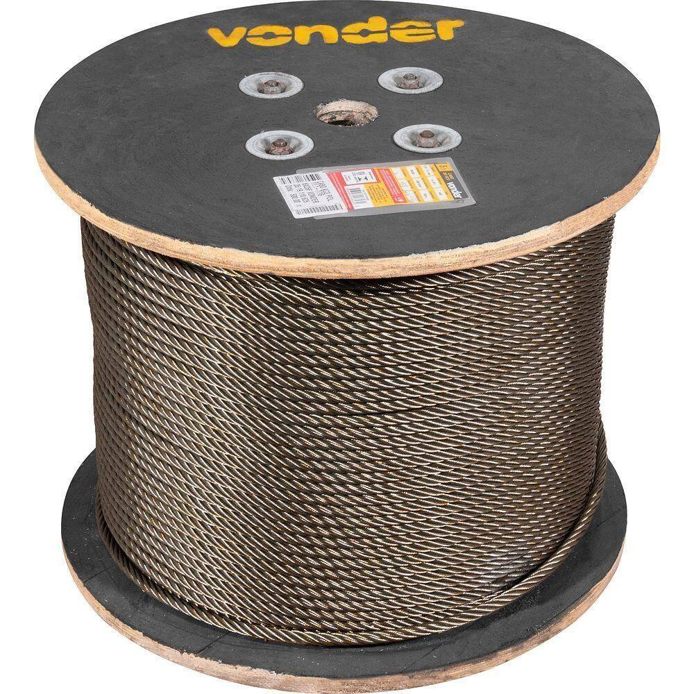 Cabo Aço Polido Aa Independente 11,1mm 7-16 6x25f Vonder