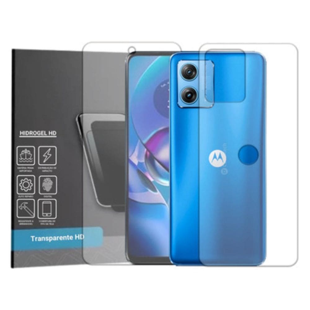 Pelicula De Hidrogel Frente E Verso Para Motorola Moto G64