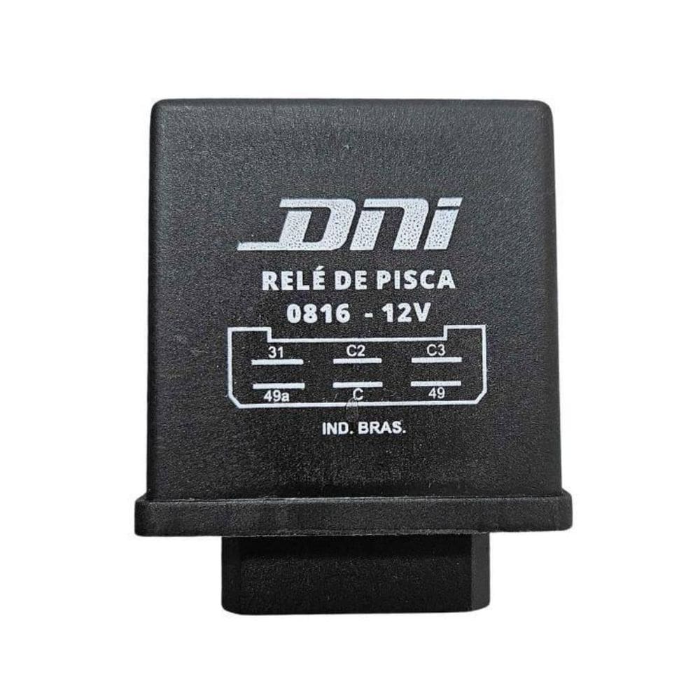 Relé Comando Pisca 12V 6 Terminais Para Trator Valtra Valmet