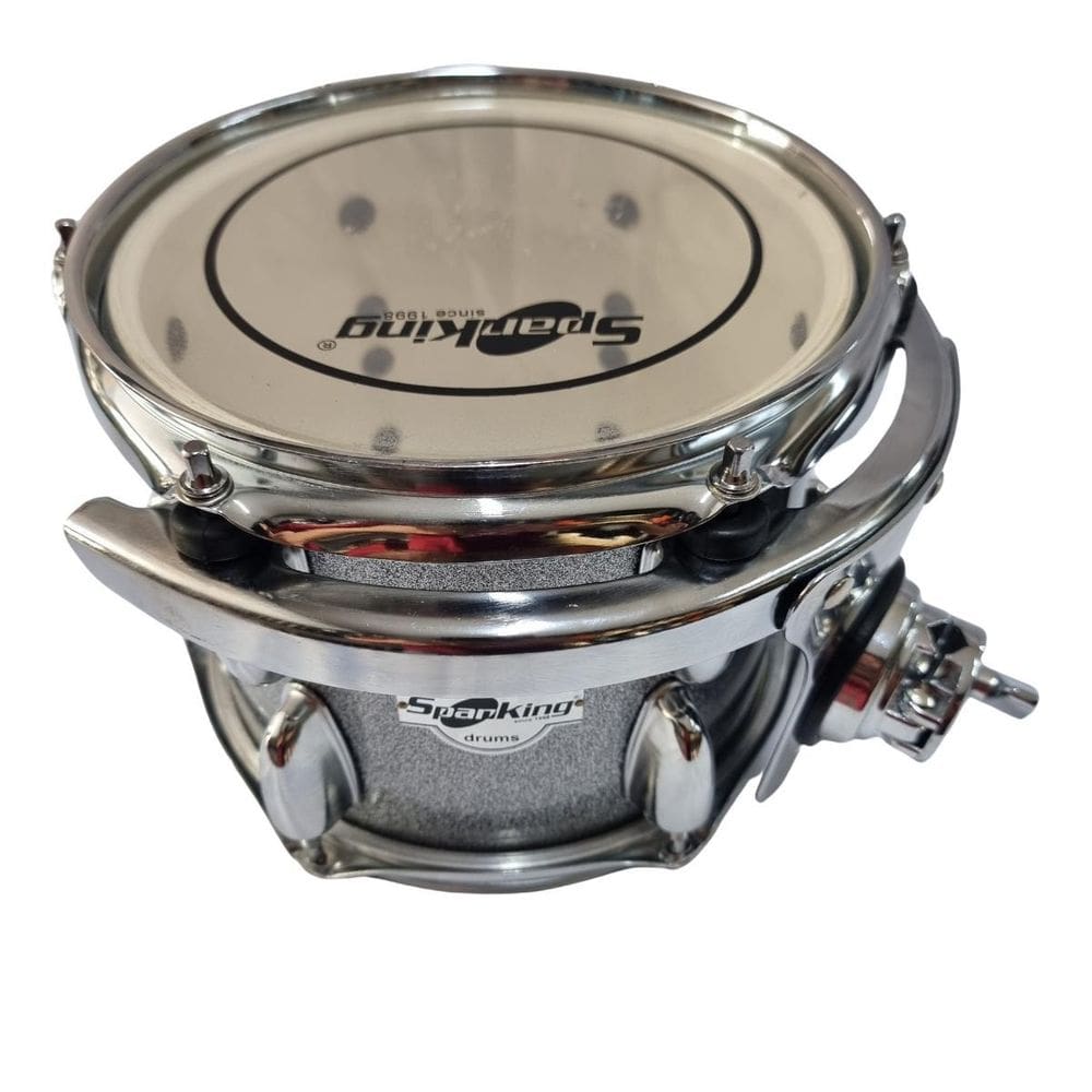 Tom 8 X 6.5 5 Afinações Suspensão Silver Sparkle Spanking