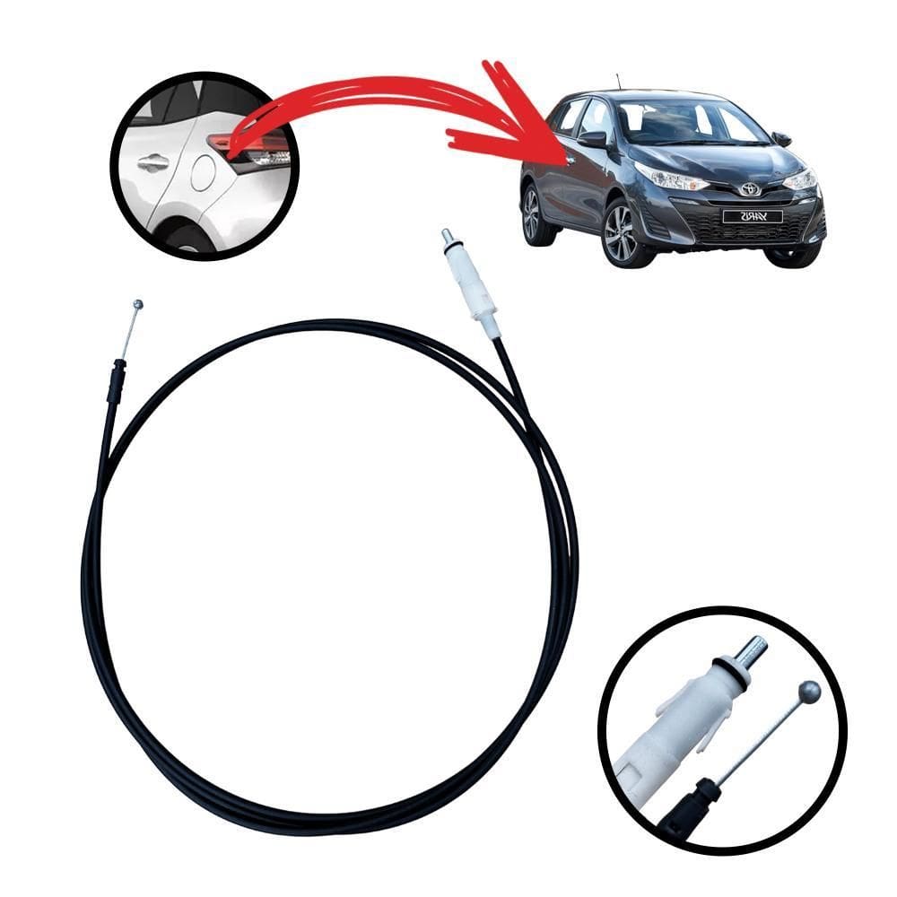 Cabo Abertura Tanque Combustível S/ Puxador Yaris 2018 A 24
