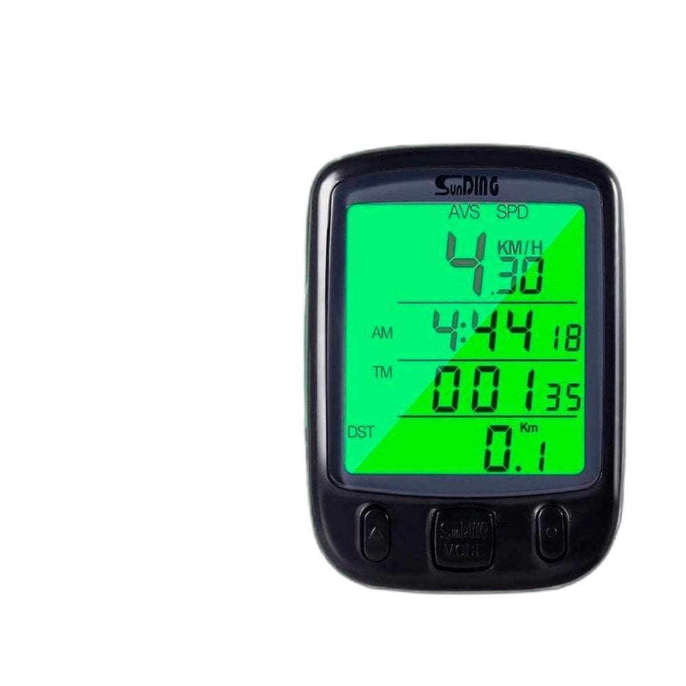 Velocímetro Bike Com Display Luminoso E Função De Odômetro