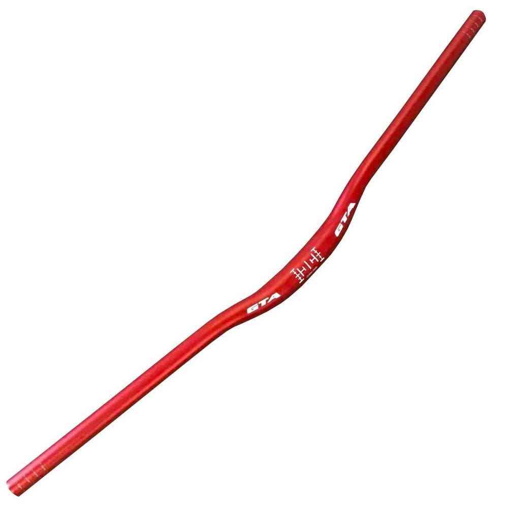 Guidão Gta 31.8X780X25Mm Vermelho Downhill Mtb
