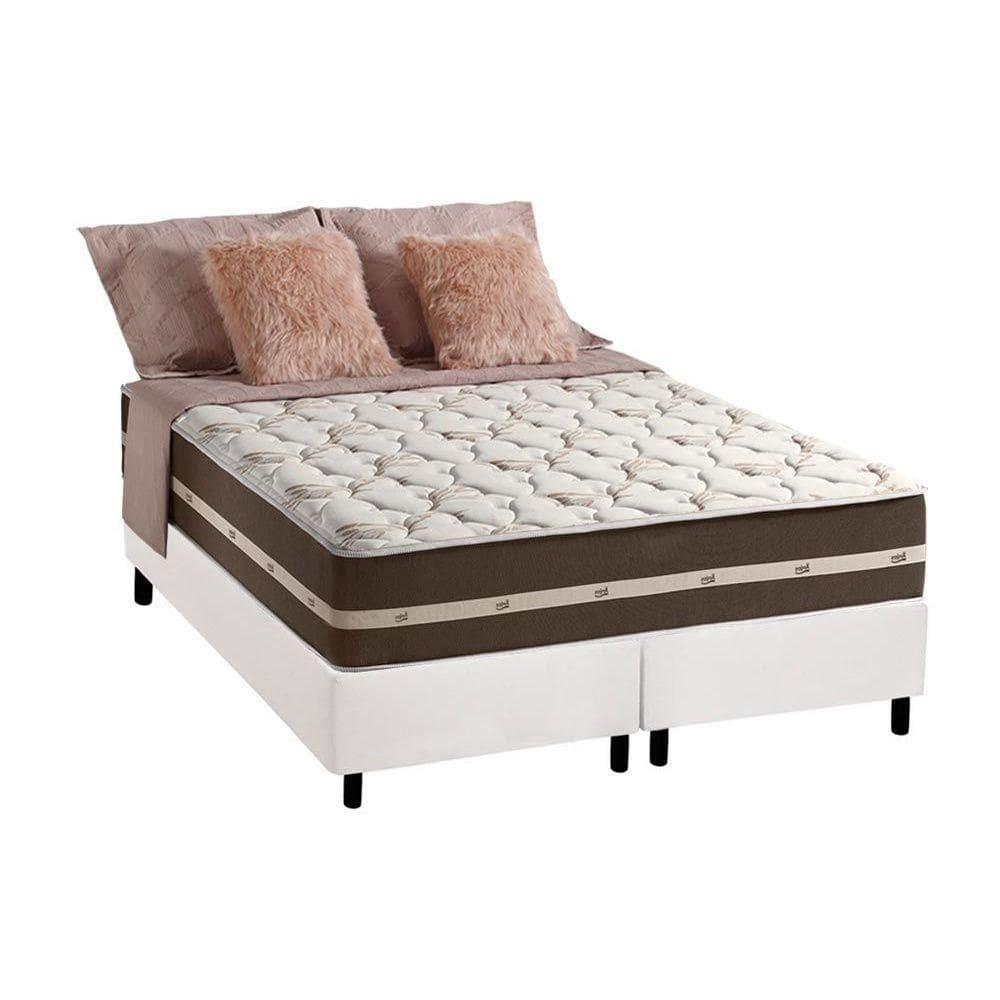 Cama Box Queen + Colchão Molas D Angelis Anjos Classic