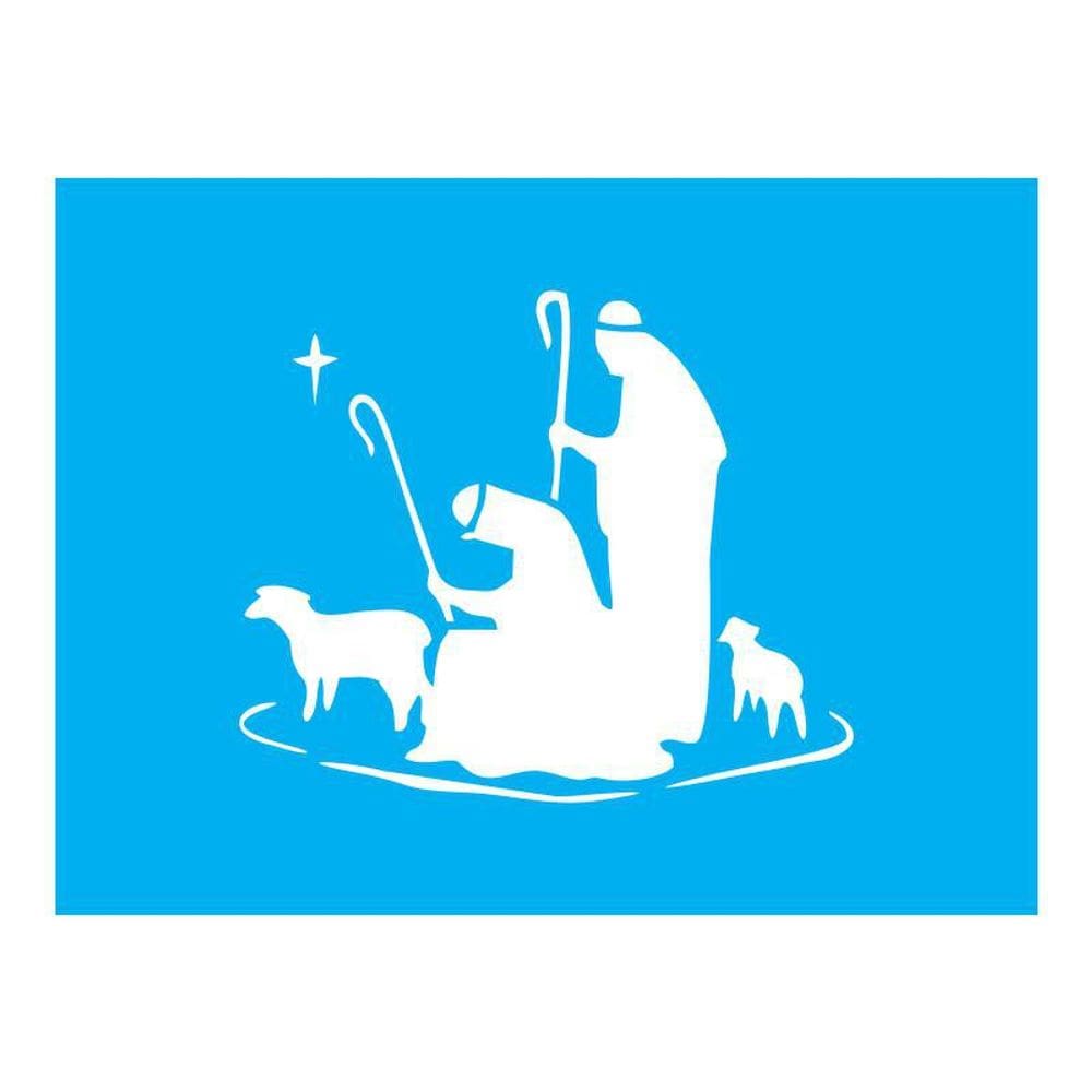 Stencil Tamako Presépio Natal 15X20cm Ref A2038