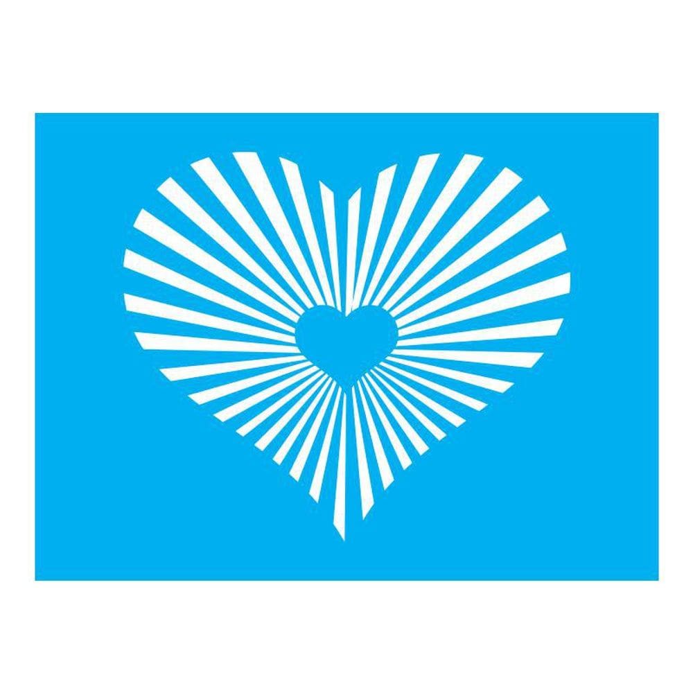 Stencil Tamako Coração - 15X20 - Ref A2999