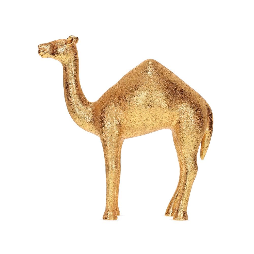Escultura Dromedario Em Poliresina 32Cm