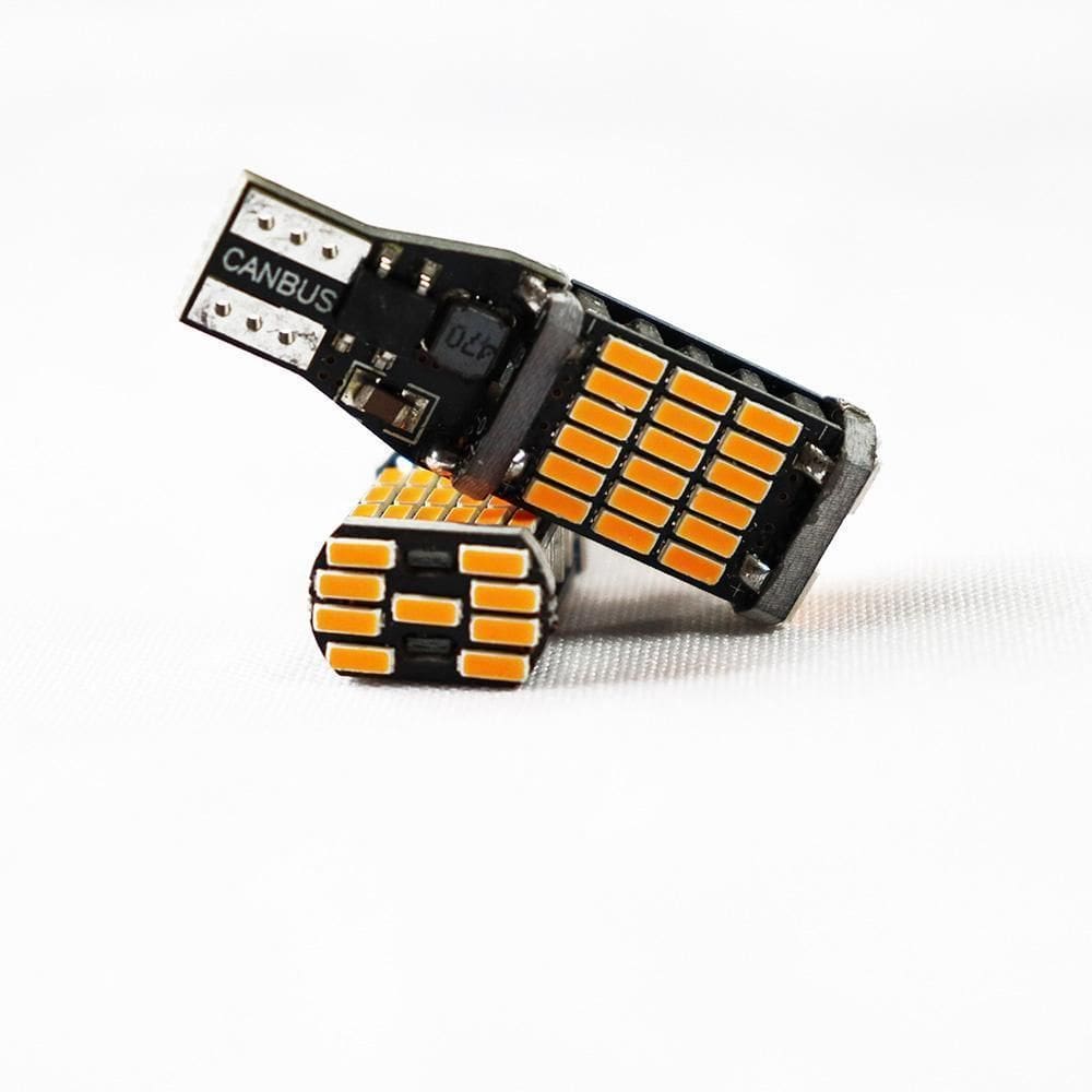 Lâmpada Meia Luz Led Vw Move Up T15 W16W  Par   Âmbar