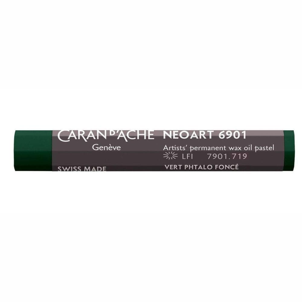 Pastel Carand`Ache Neoart 719 Dark Phthalocyanine Green