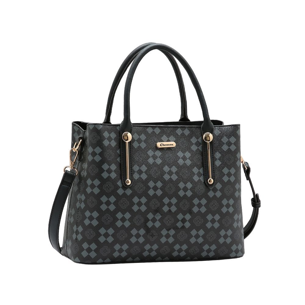 Bolsa New Elemento Gráfico - Alça dupla - Preto - Chenson 3485295