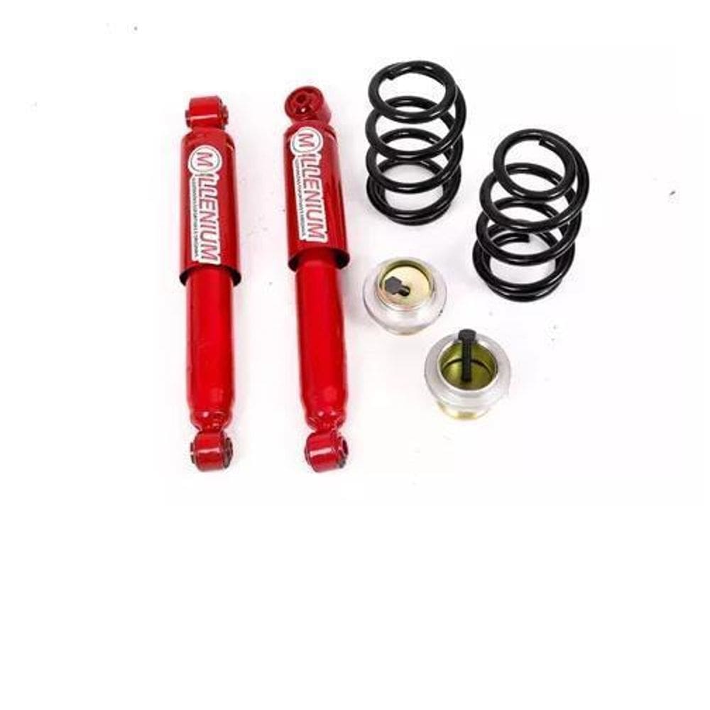 Kit Suspensão Rosca Regulavel Celta  Todos .. Par Traseiro.