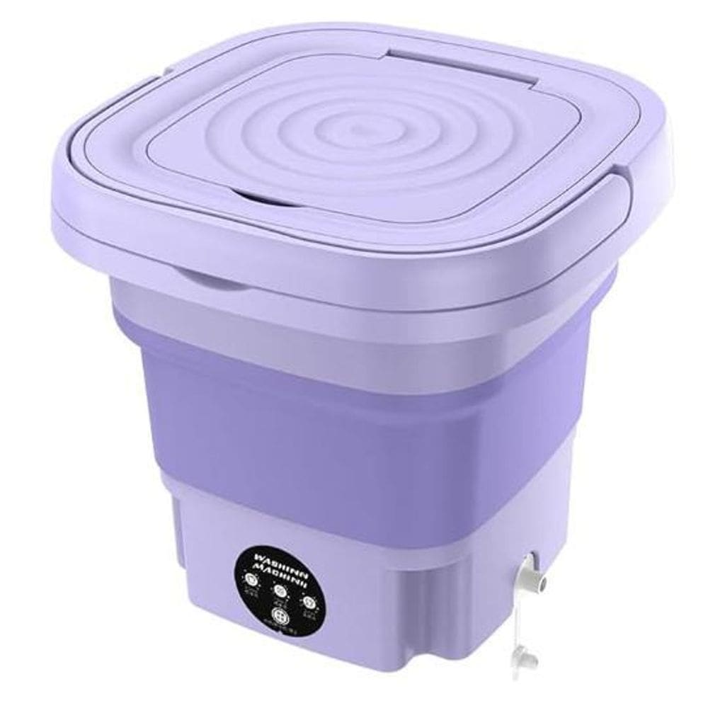 Transforme Sua Casa A Conveniência Da Mini Lavadora Portátil