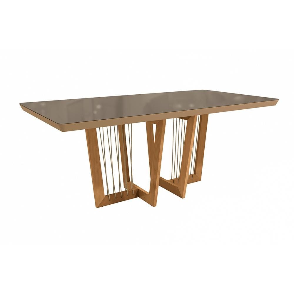 Mesa de Jantar em Madeira Maciça Clara Kappesberg Freijó 200cm