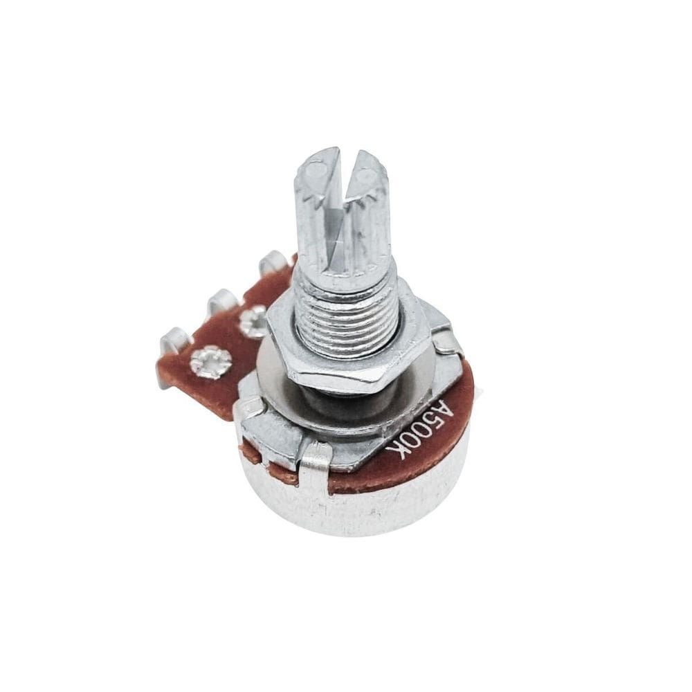 Potenciômetro Logaritimico 500K A 16/18Mm Eixo Longo Unidade