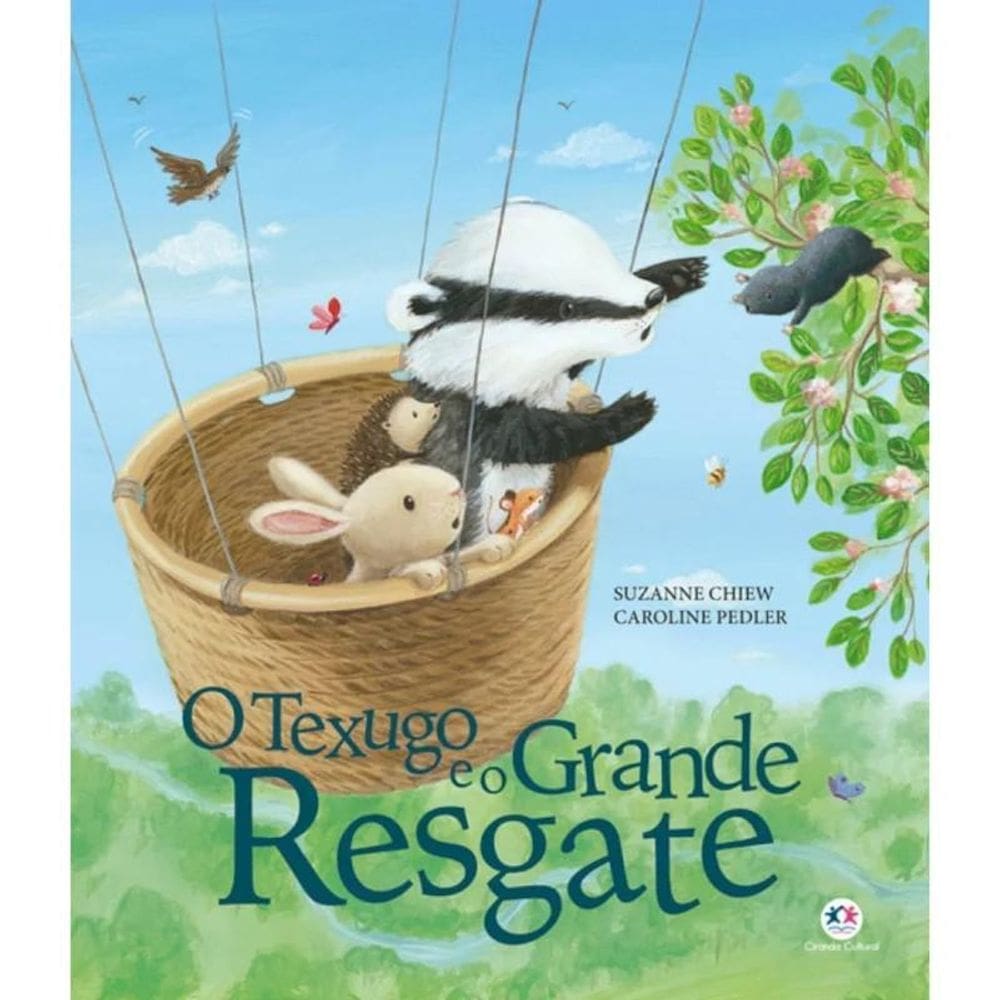 Livro Literatura Infantil - O Texugo E O Grande Resgate