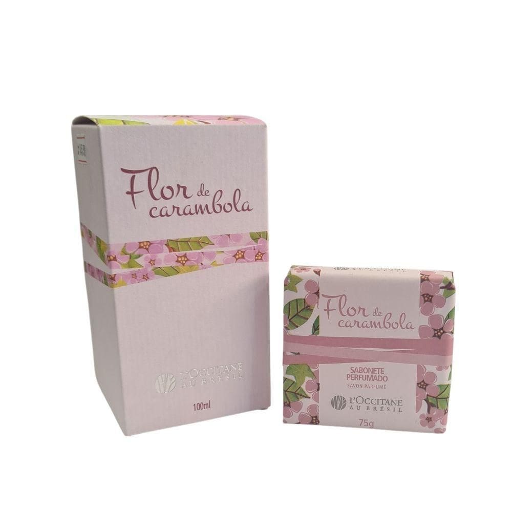 Kit L`occitane Carambola Colônia + Sabonete Perfumado