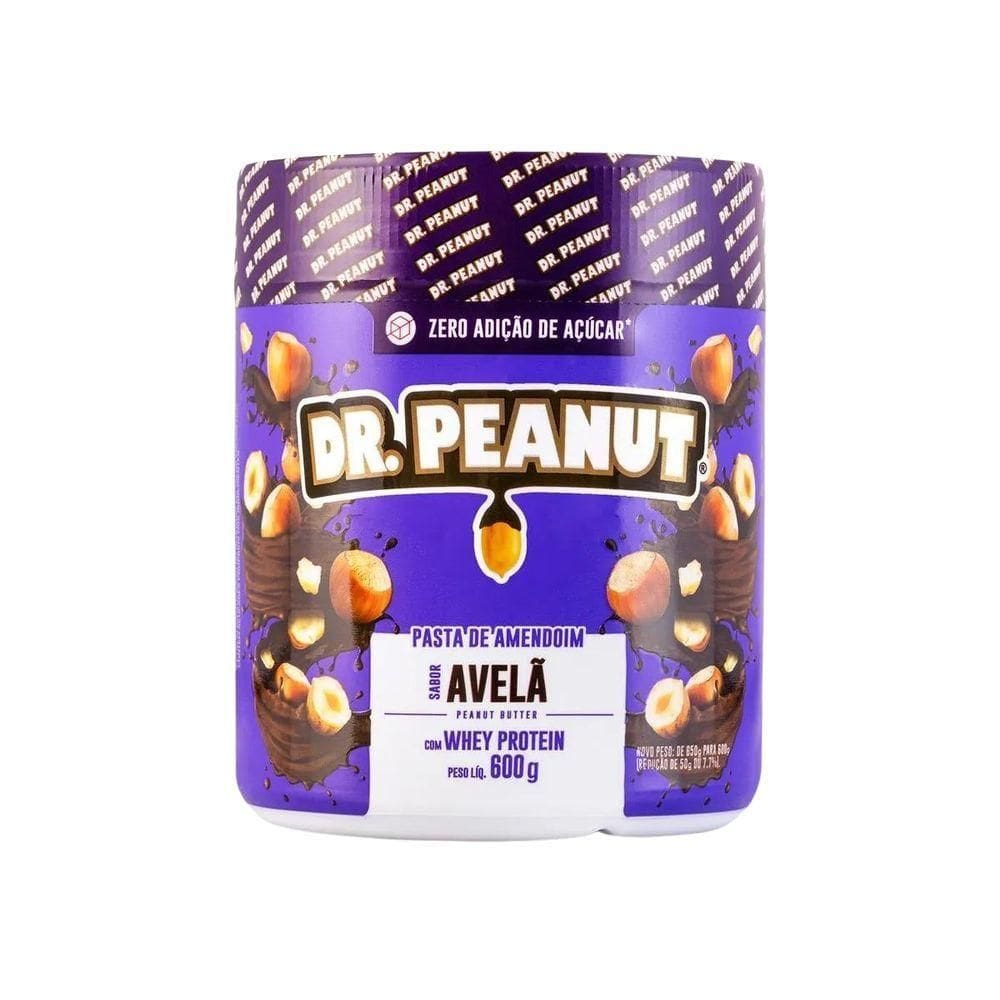 Pasta De Amendoim Dr. Peanut 600g Avelã