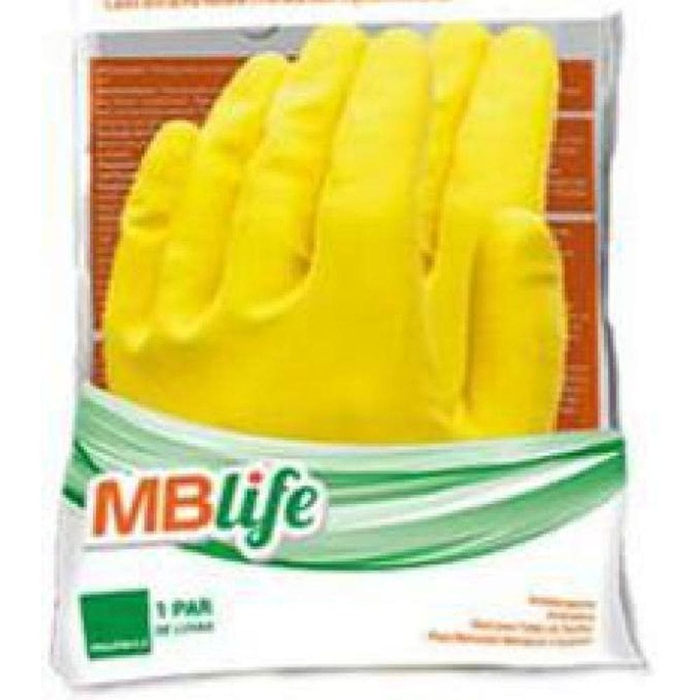 Kit 5 Pares Luva Multiuso Forrada Algodão Limpeza Geral G