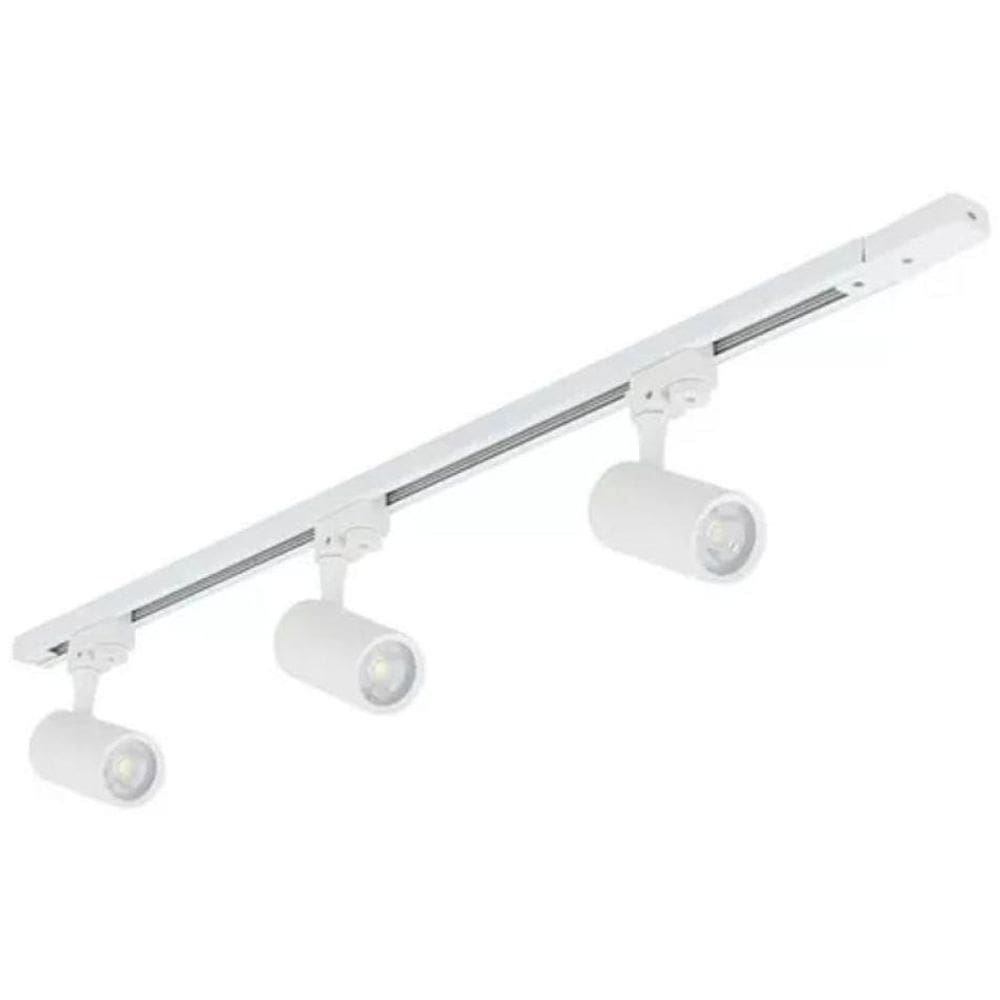 Luminária Spot E Trilho De Teto 98Cm Led 9W Bivolt