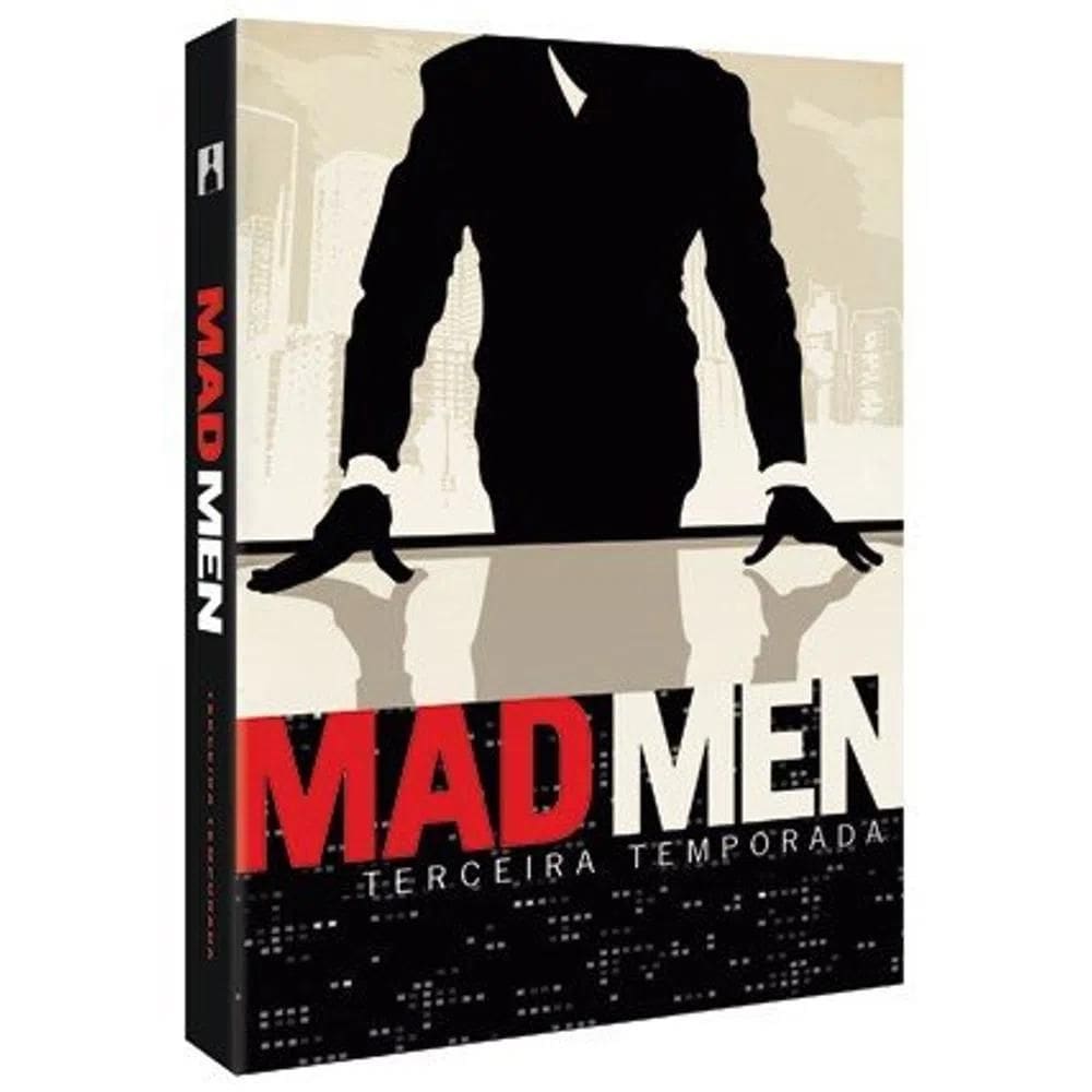 Box Mad Men 3 Temporada Completa - - 4 Dvd`S