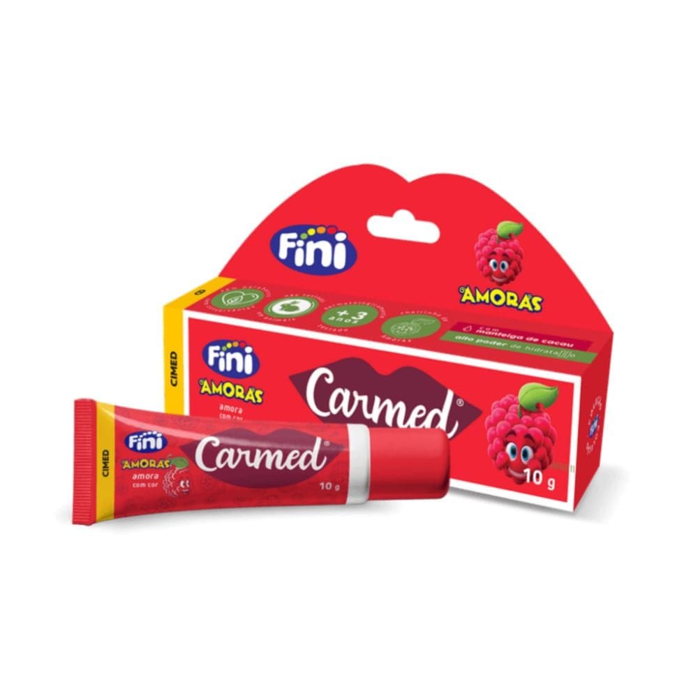 Cimed Carmed Fini Amora Clara - Hidratante Labial 10g