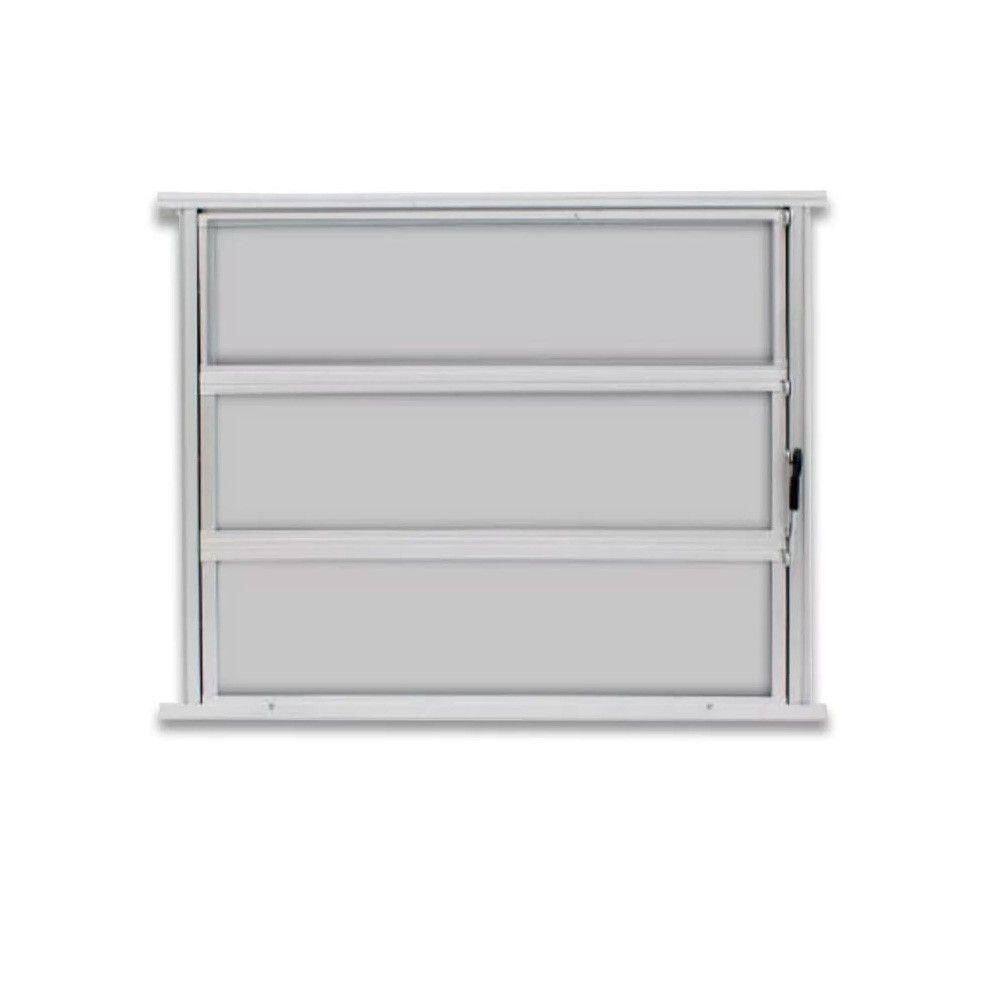 Janela Basculante Alumínio - 50x50 - Alumasa