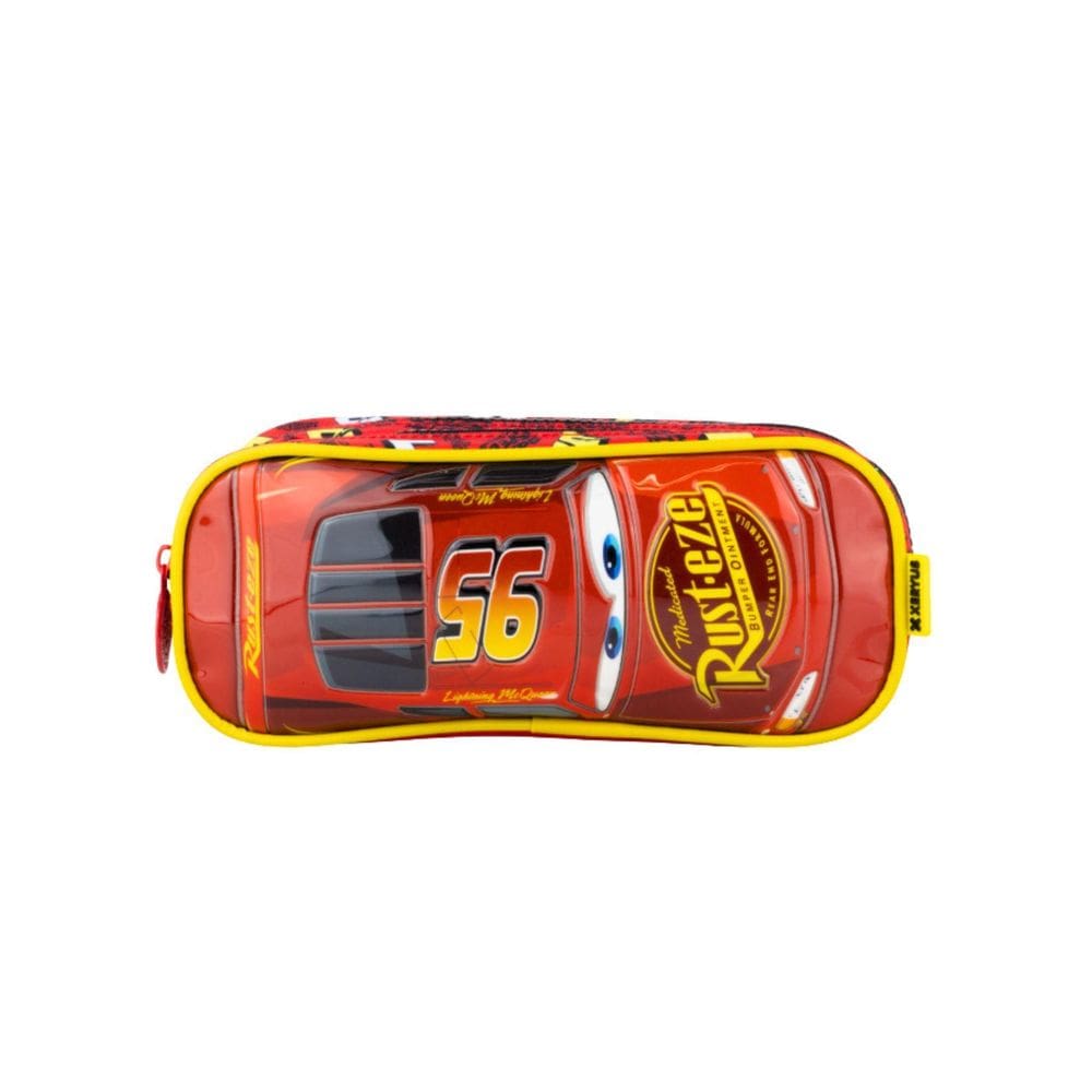 Estojo Escolar Duplo Carros Luxo 3D Mcqueen  14916
