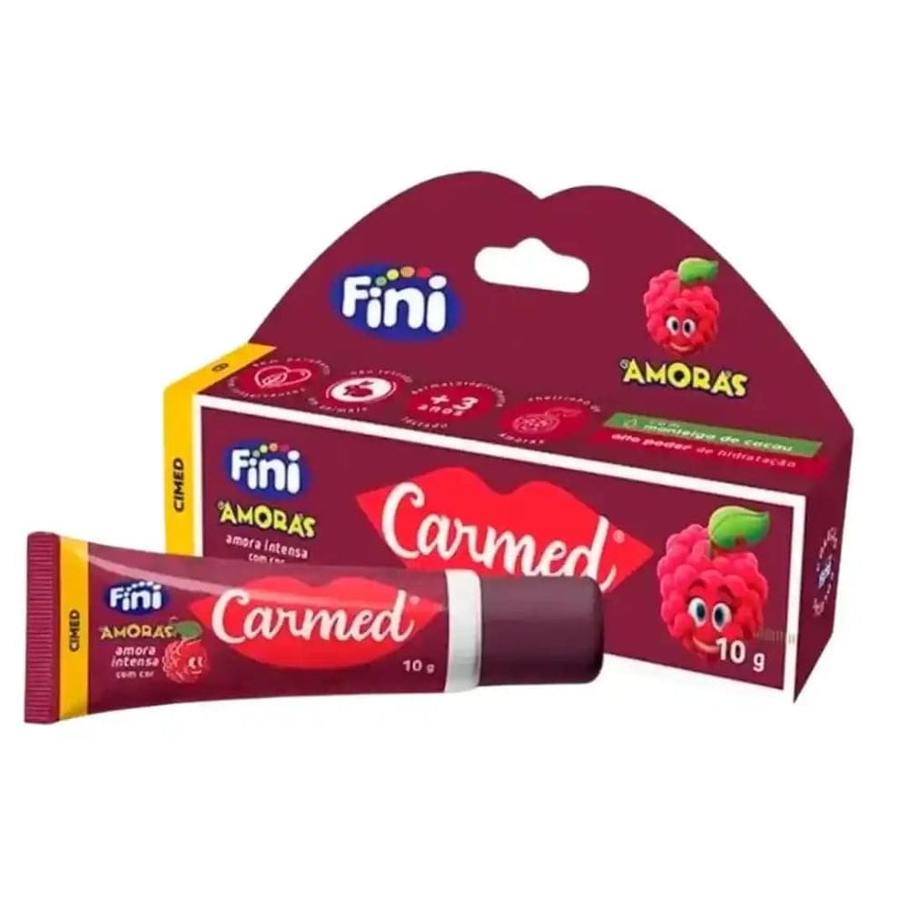 Cimed Carmed Fini Amora Escuro - Hidratante Labial 10g