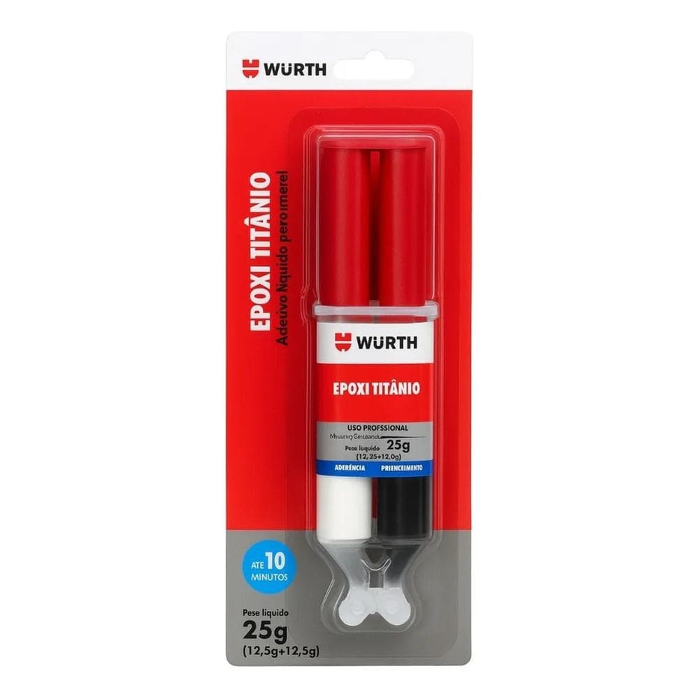 Cola Epoxi Solda Liquida Metal Ferro Fundido Aço Inox 25G