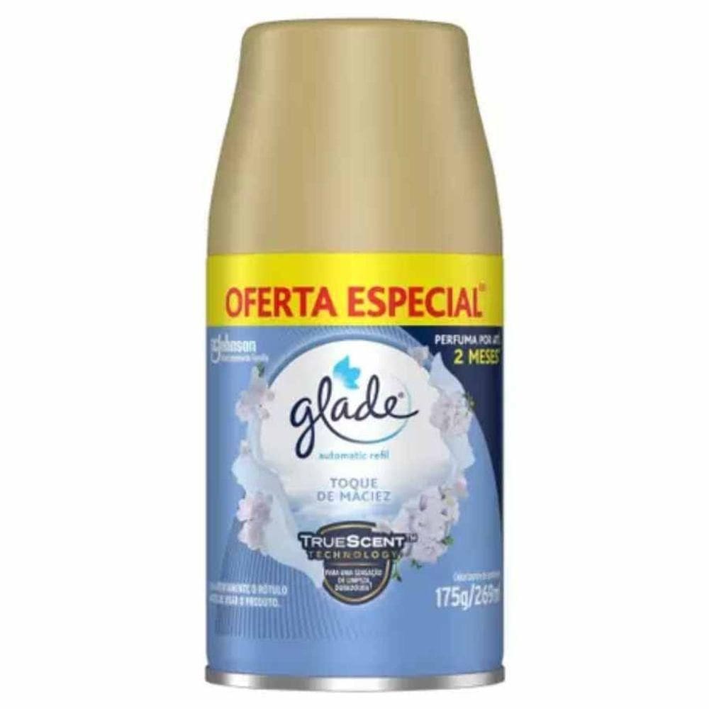 Odorizador Glade Automatico Toque De Maciez Refil 269ml