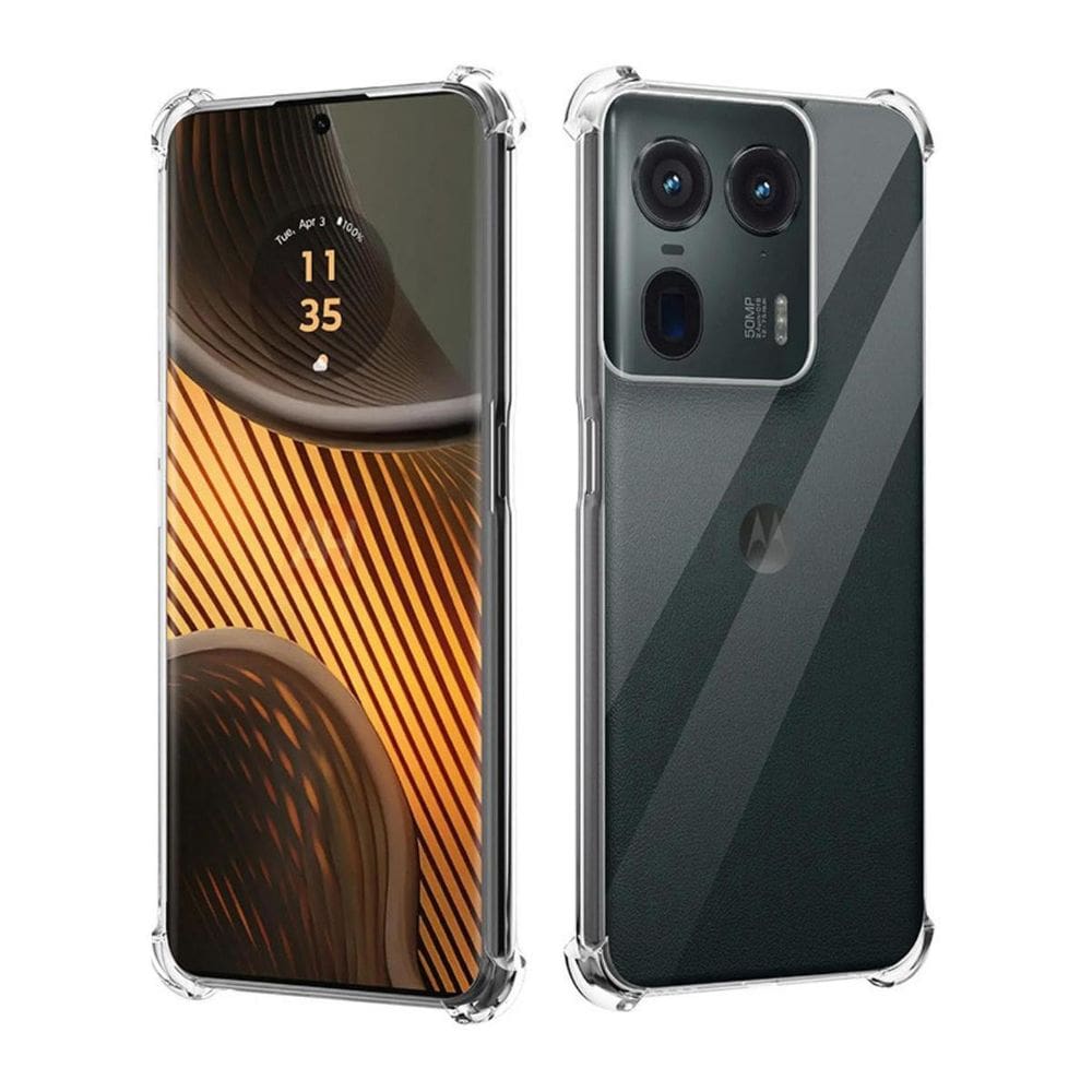 Capa Transparente Moto Edge 50 Ultra + Película Hidrogel