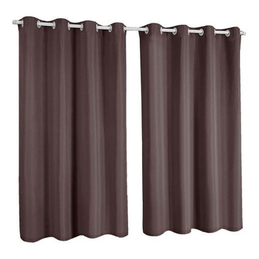 Cortina Blackout Em Pvc 2,80M X 1,50 M - Tabaco