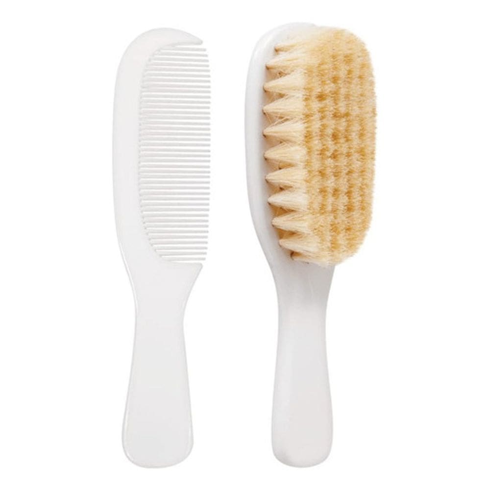 Kit Escova e Pente Cerdas Naturais - Buba
