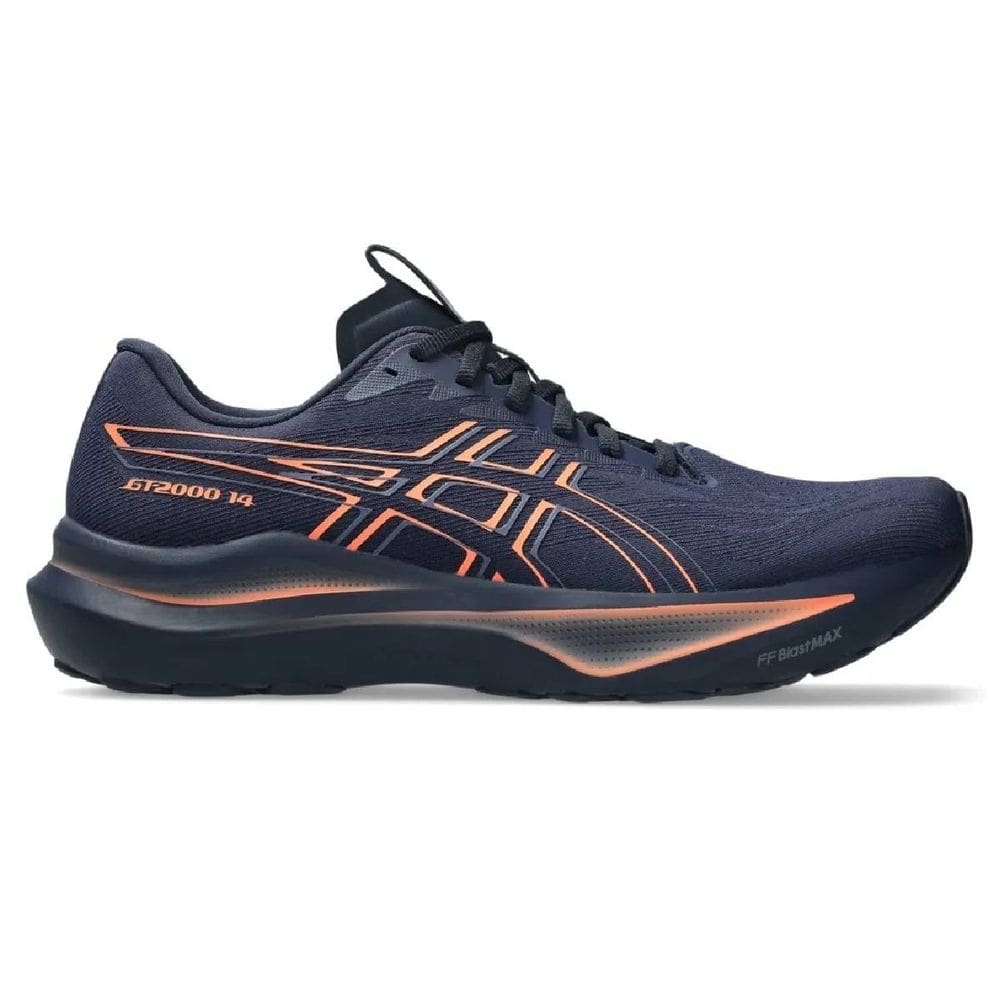 Tênis Asics Gt-2000 14 Masculino - Marinho-Laranja