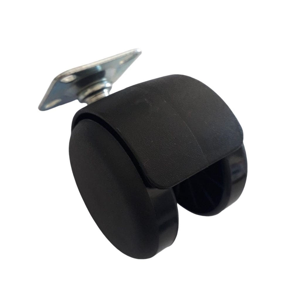 Rodizio Giratório Para Móveis Roda De Nylon Placa 38X38 S90