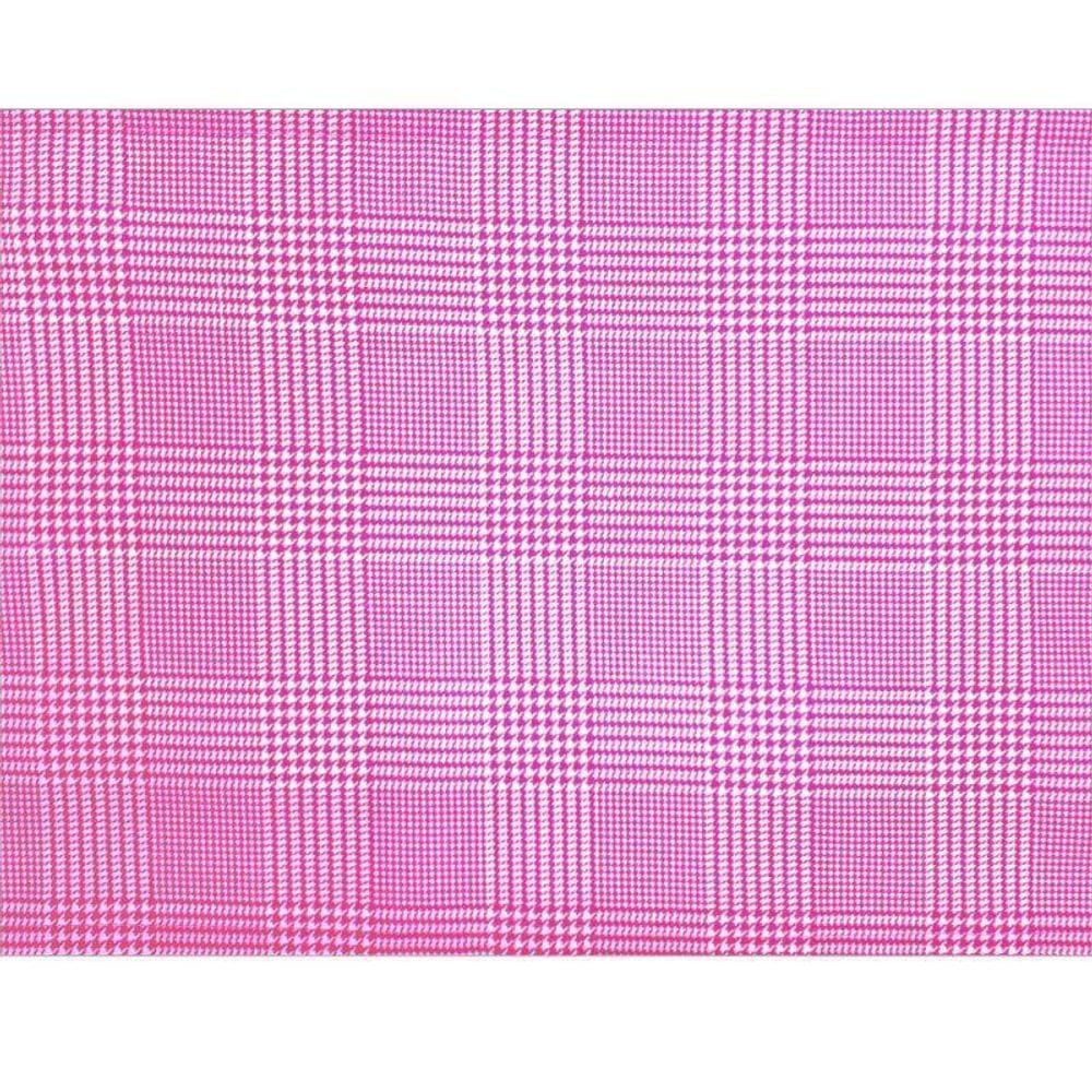 Kit 4 Jogo Americano Xadrez Docura Pink Da Charlô