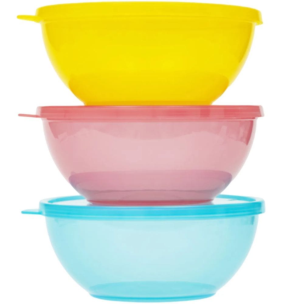 Kit 3 Potes com Tampa - Buba