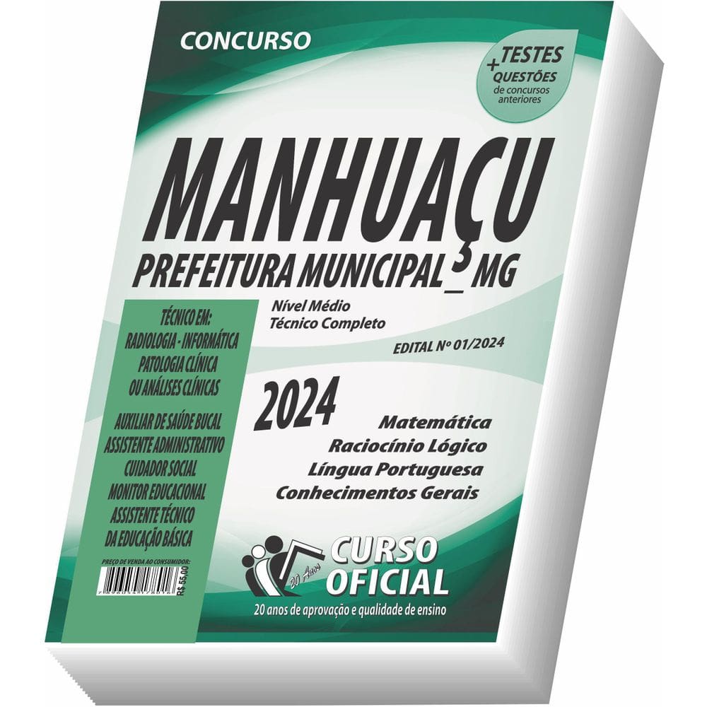 Apostila Manhuaçu - Mg - Nível Médio E Técnico - Parte Comum