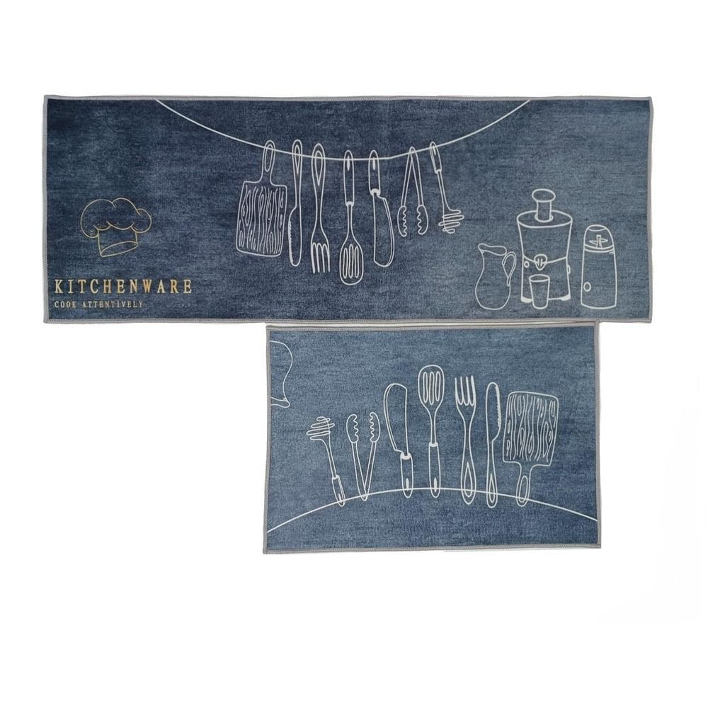 Tapete Gourmet 2 Peças - Estampa 15