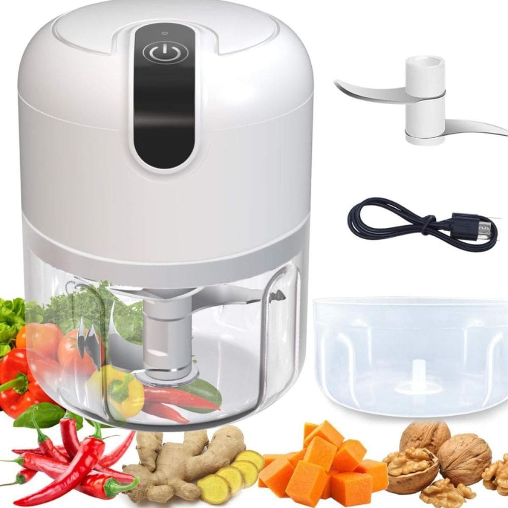 Triturador Elétrico Portátil Para Alimentos 250Ml