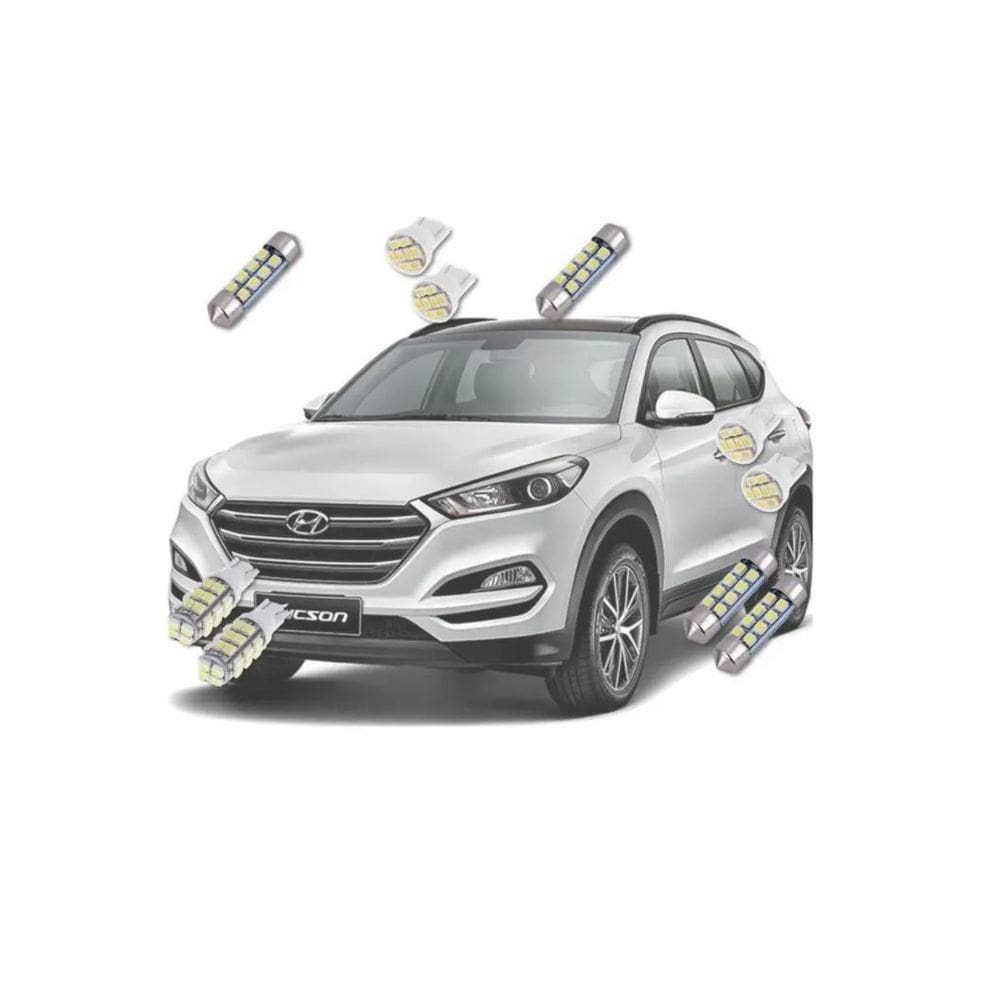 Kit Lâmpadas Led Interna Hyundai Tucson 2008 A 2017