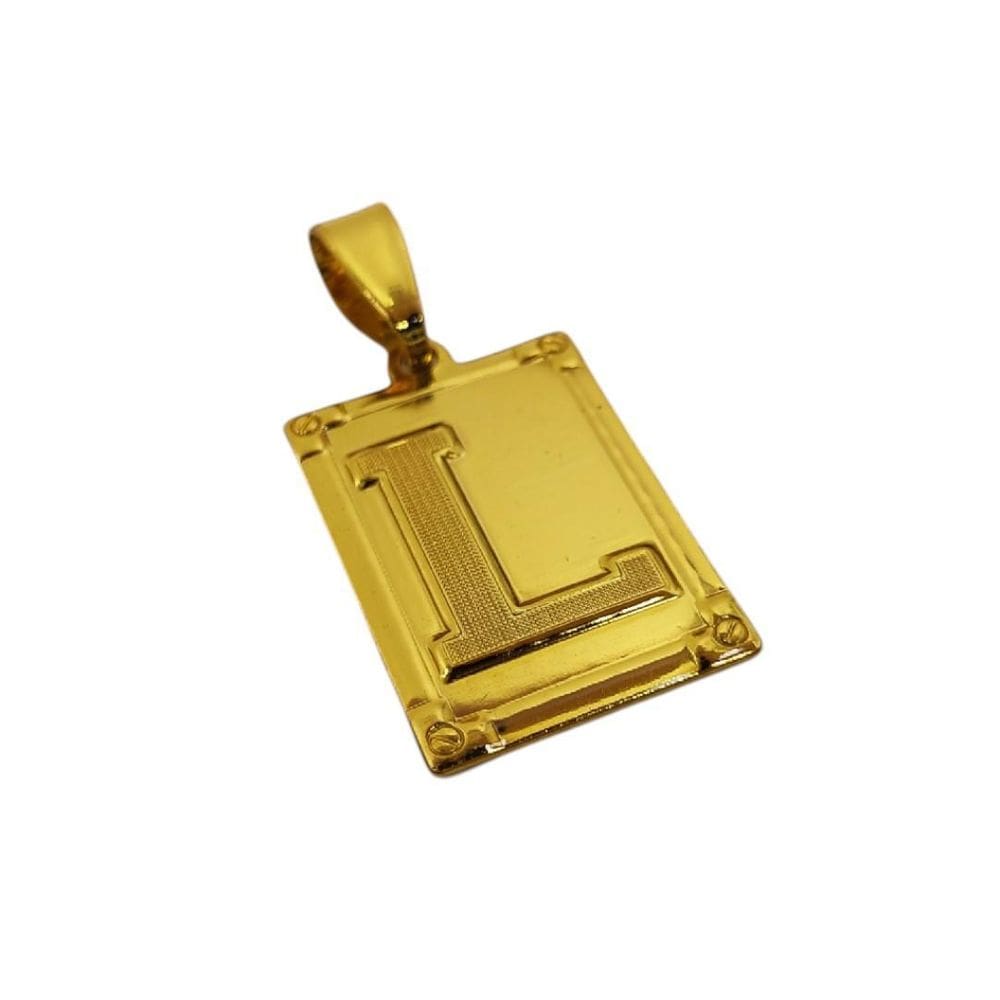 Pingente De Letra A A Z Em Moeda Antiga - Alta Qualidade