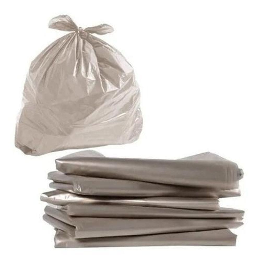 Sacos Para Lixo Transparente 60 Litros Normal  100 Un