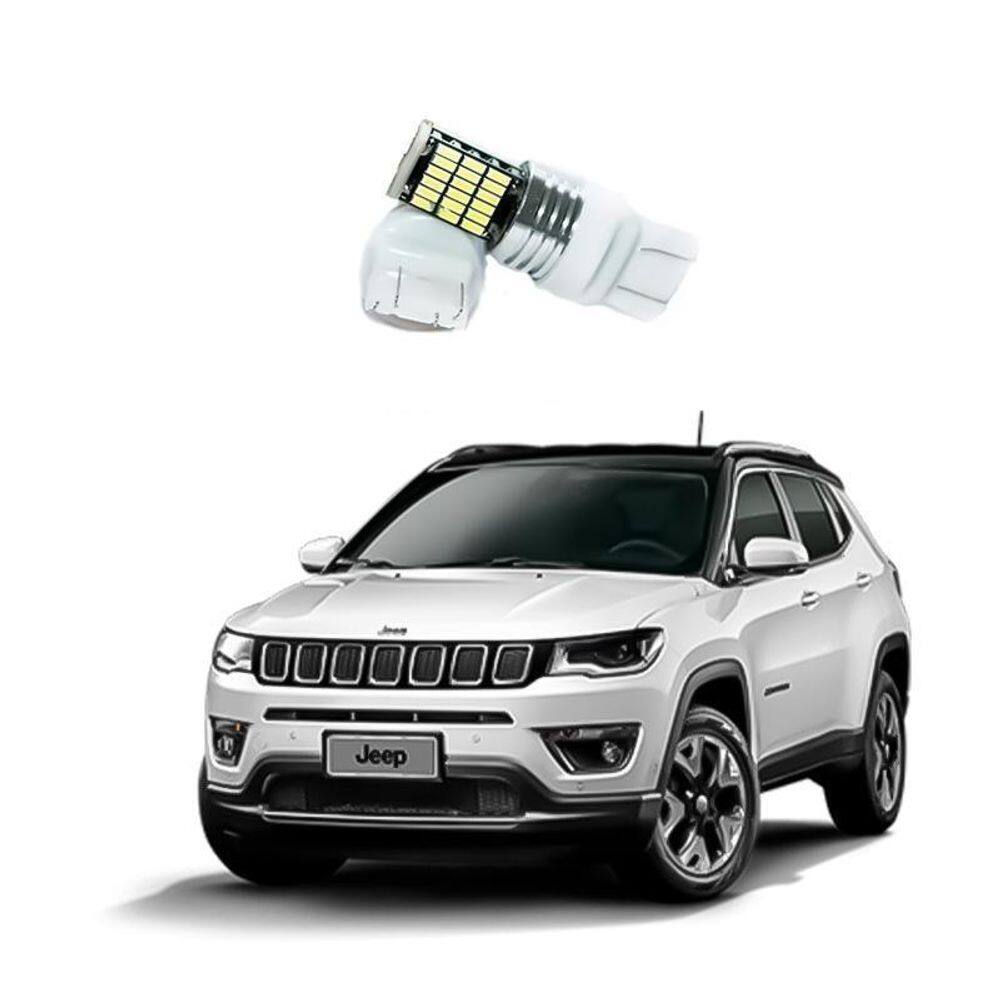 Lâmpada Ré Led Jeep Compass Modelo T20 Premium Canbus Par