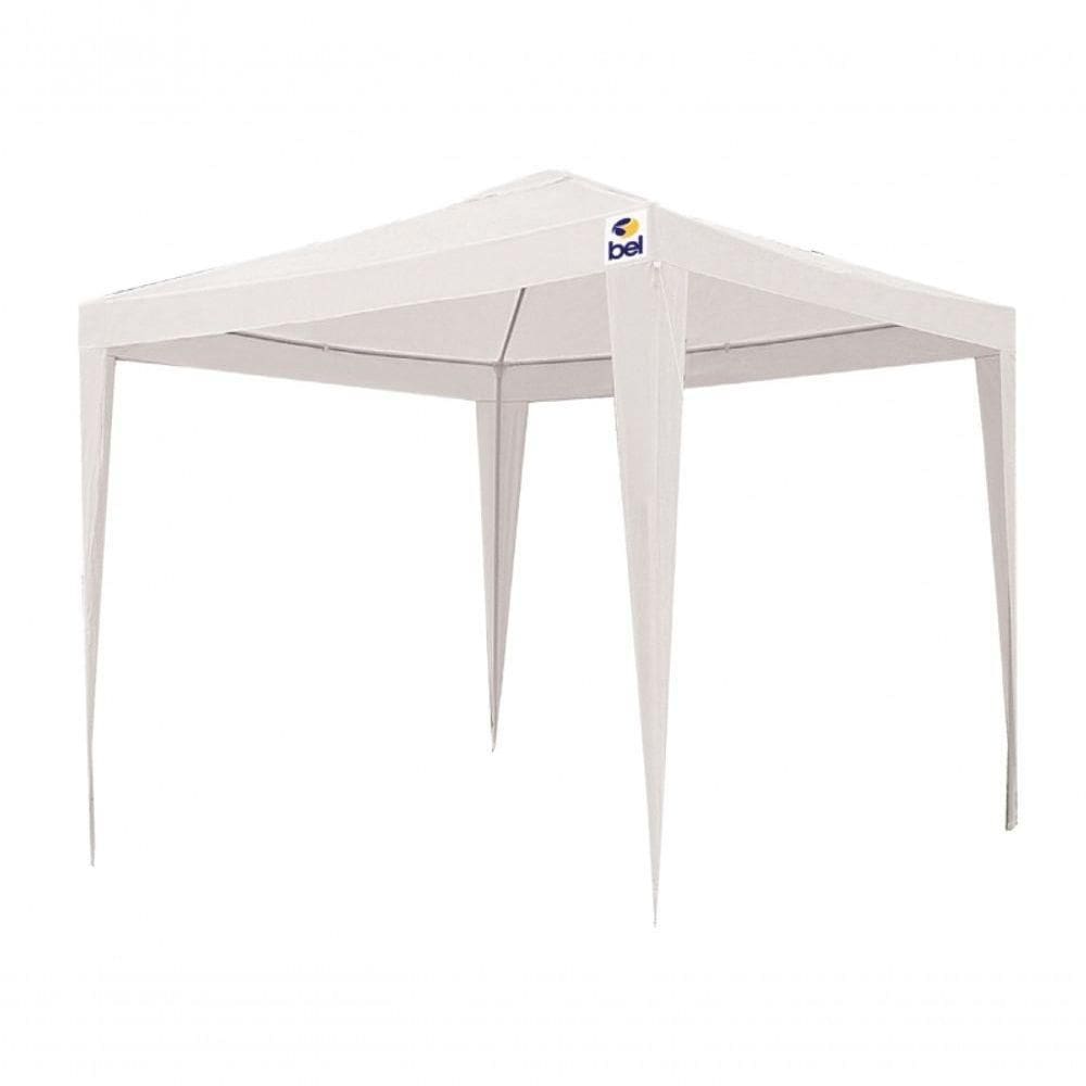 Tenda Gazebo 2x2m Polietileno Branco - Bel Lazer