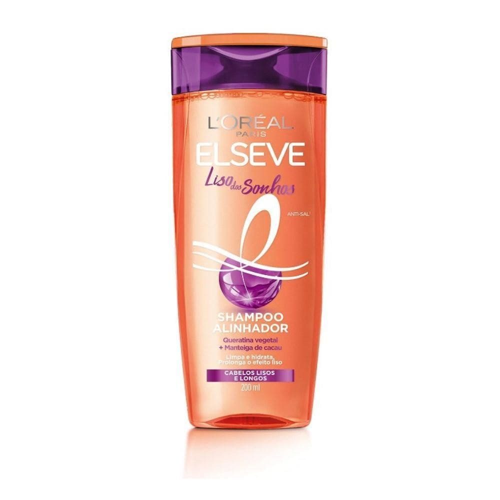 Shampoo L`oréal Paris Elseve Liso Dos Sonhos 200ml