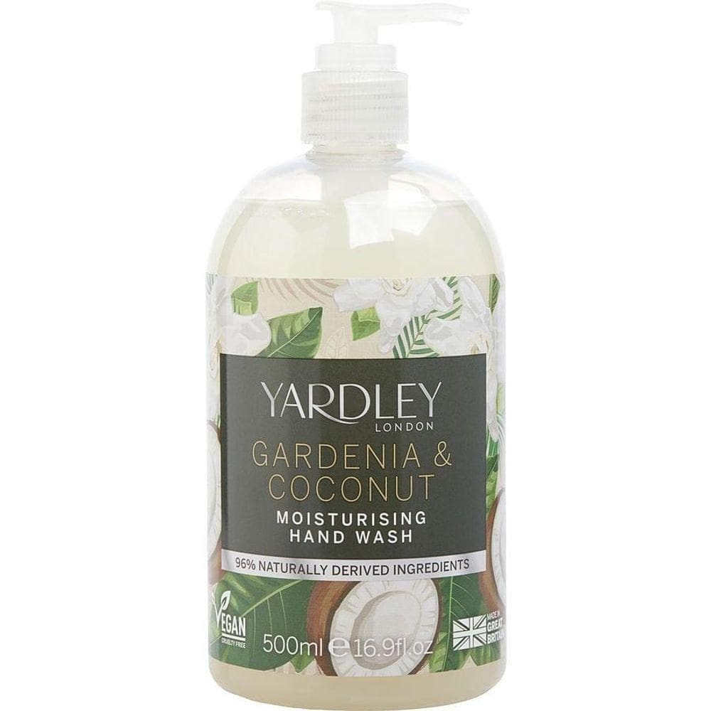 Sabonete Feminino Yardley Gardenia & Coconut Para As Mãos 500 Ml